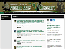 Tablet Screenshot of floridaeelsjrhockey.com